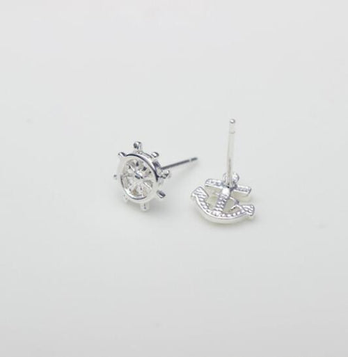 Anchor 925 Sterling  Silver earrings