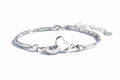Hearts 925 Sterling Silver Bracelet