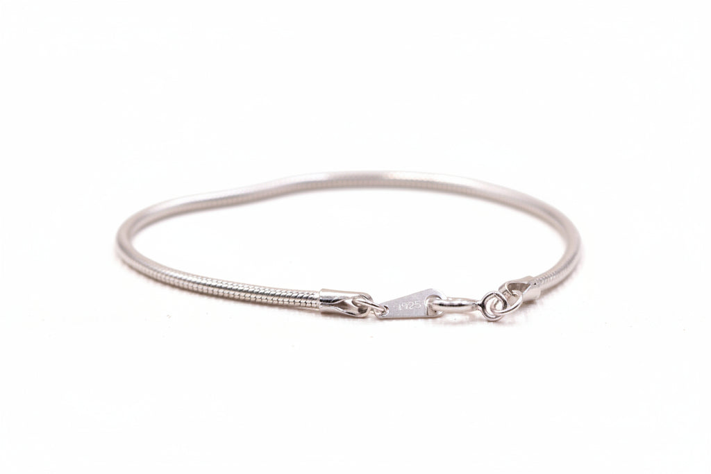 Snake Bone 925 Sterling Silver Bracelet