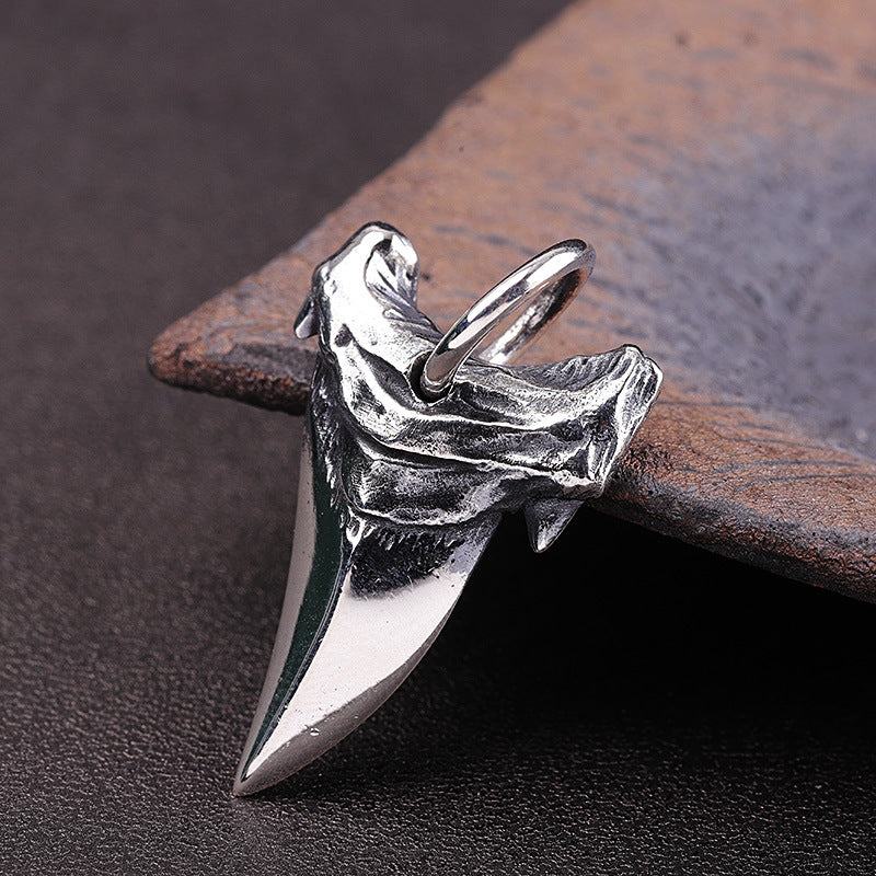 Shark tooth 925 Sterling Silver Pendant