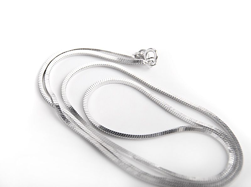 Snake Bone 925 Sterling Silver chain