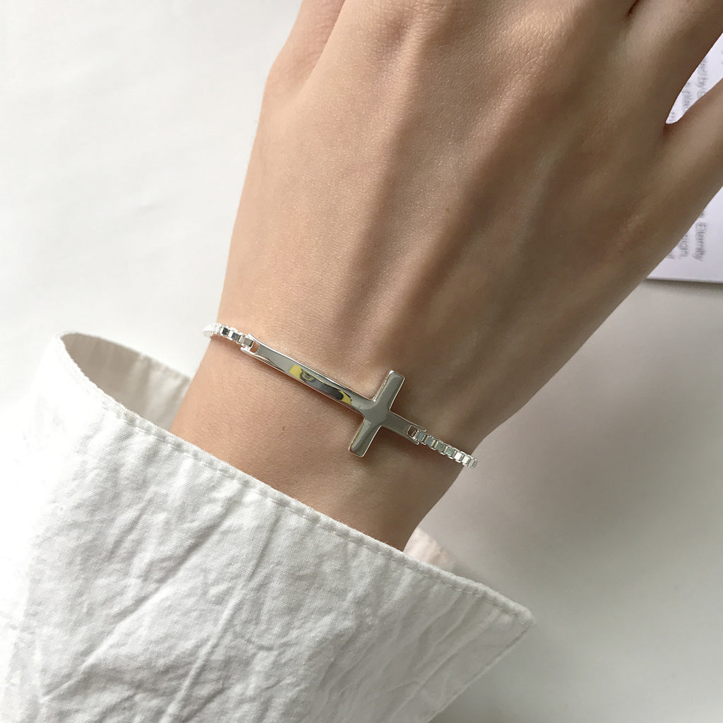 Cross 925 Sterling Silver Bracelet