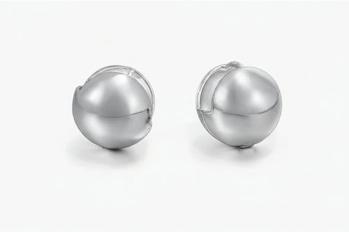 Bead 925 Sterling Silver Earrings