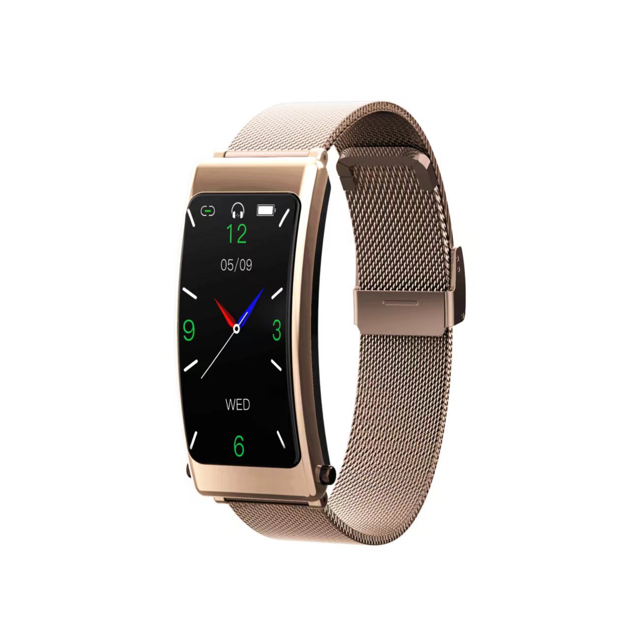 Smart Touch Headset Watch