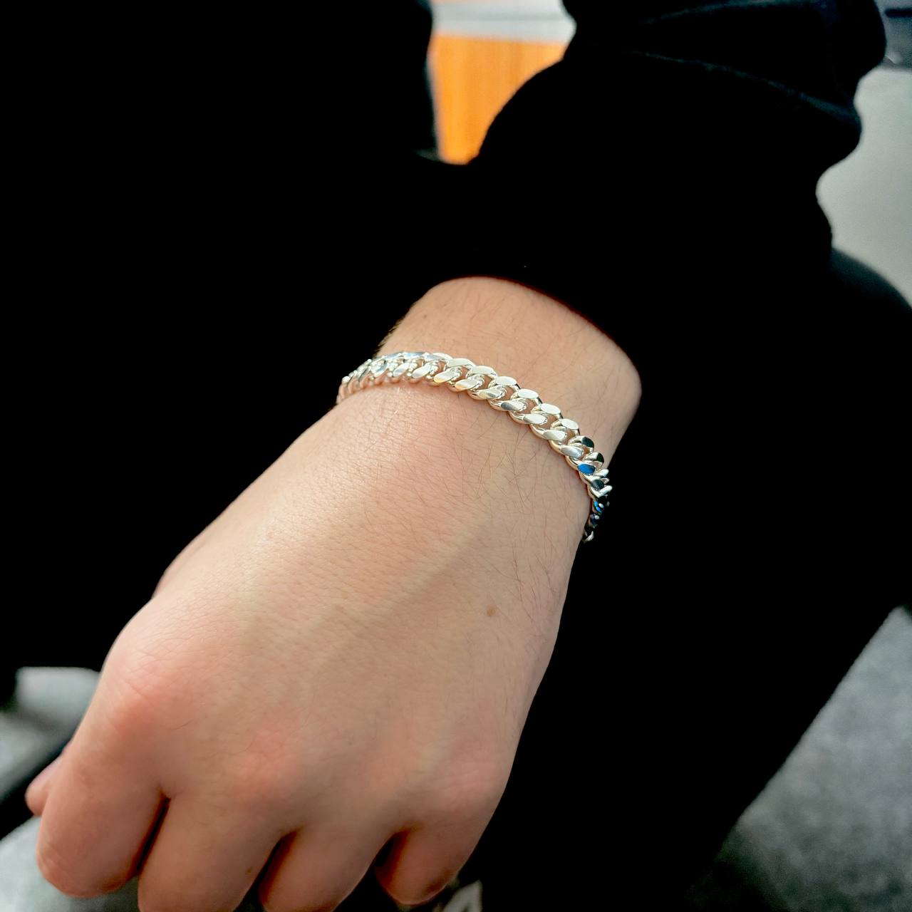 Cuban 925 Sterling Silver Bracelet