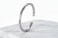 Viking Mobius Strip Fine Silver Bracelet