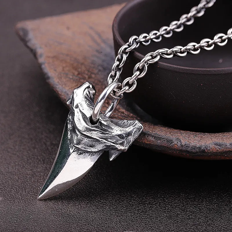 Shark tooth 925 Sterling Silver Pendant