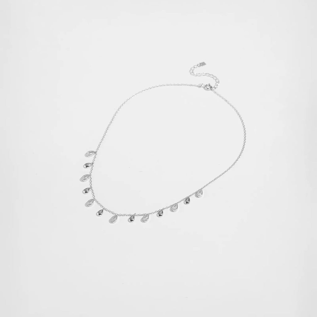 Raindrop 925 Sterling Silver Necklace