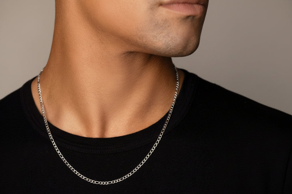 Figaro 925 Sterling Silver chain